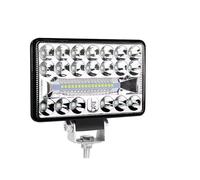 IUKMR Faro Principal Para Camión Coche Luz Antiniebla 4x4 12V 24V 2 Uds. Barra Luces LED 5 Pulgadas Foco Todoterreno Trabajo 108W Juego De Faros Delanteros(PC 1)