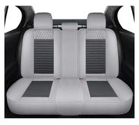 IUKMR Fundas para Asientos para Chevrolet para Captiva para Onix para Sonic para Malibu XL para Cavalier Fundas de Asiento Coche Accesorios Interior(Rear Seat-Black)