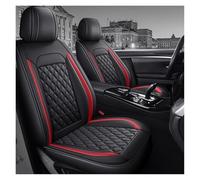 IUKMR Fundas para Asientos para Toyota para Corolla para Camry para RAV4 para CHR para Highlander para Land Car Fundas De Asiento Cobertura Completa Universales(Black Red 2 Piece)