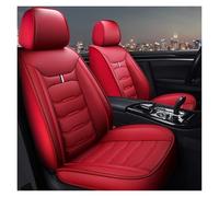 IUKMR Fundas para Asientos para Toyota para Corolla para Camry para RAV4 para CHR para Highlander Todos los Modelos automóviles Fundas Asiento Cobertura Completa(Red 5 Seat)