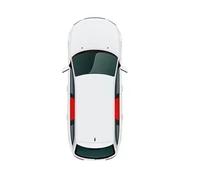IUKMRT Parasol De Coche para Toyota para RAV4 XA40 2013-2018 4. ª Generación SUV Marco De Parabrisas Delantero Cortina Coche Magnético Parasol Ventana Protector Parabrisas Coche(2X Rear)