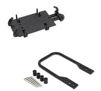 IUKMRT Soporte Móvil Moto USB para F900XR Motocicleta GPS teléfono Inteligente Parabrisas navegación Placa Soporte Adaptador(A - Bracket)