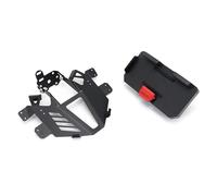 IUKMRT Soporte Móvil Moto USB para KYMCO AK550 Soporte Adaptador Montaje para Navegación por Teléfono Inteligente, GPS, Motocicleta(Wireless - Kit)