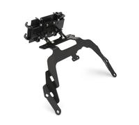 IUKMRT Soporte Móvil Moto USB para Kymco para Xciting S400 Accesorios Motocicleta Negro GPS Soporte Montaje Navegación Teléfono Adaptador(Phone Holder Set)