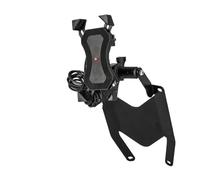IUKMRT Soporte Móvil Moto USB para MT07 para Tracer 700 2016-2020 Soporte para Parabrisas Motocicleta Placa Navegación GPS para Teléfono Móvil(USB Charging B)