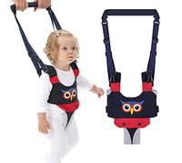 IULONEE Ayudante para caminar para bebés Asa ajustable Asistente para caminar para niños pequeños Niño de pie y para caminar Riendas de cinturón Arnés de seguridad para niños de 7 a 24 meses (Azul)