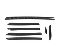 IUNBTFG Auto interiores decoración Compatible Con A3 8V S3 Para RS3 2014 2015 2016 2017 2018 Juego 7 Tiras Embellecedoras Consola Salpicadero Coche Embellecedor Panel Puerta