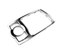 IUNBTFG Auto interiores decoración Compatible Con A6 S6 2005-2011 Marco De Consola Frontal Bisel Decorativo Perilla Cambio MMI Panel Marco Fijo Brillante