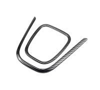 IUNBTFG Auto interiores decoración Compatible Con Fiat Para Strada 2020 2021 2022 2023 2024 2025 Embellecedor Marco Palanca Cambios Cubierta Panel Decorativo Interior(2 pieces)