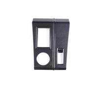 IUNBTFG Auto interiores decoración Compatible Con Mitsubishi Para Outlander 2022 2023 2024 2025 Embellecedor Adhesivo Para Panel Cambio Marchas Consola Central Coche(Carbon Fiber)