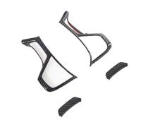 IUNBTFG Auto interiores decoración Compatible Con Mitsubishi Para Pajero Para Montero 2019 2020 2021 2022 2023 Embellecedor De Cubierta Para Volante De Coche