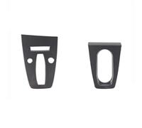 IUNBTFG Auto interiores decoración Compatible Con Q4 Para E-TRON 2021 2022 2023 2024 2025 Ubierta Protectora Panel De Cambio Marchas Coche, Pegatina Portavasos, Accesorio Interior(2PCS)