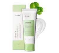 iUNIK Centella Crema de gel calmante Vegano No pegajoso Hidratante facial Acné Sensible Piel seca grasa Hidratante a base de plantas - Centella 70% Agua de árbol de té