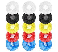 Iunipusy 200 fundas desechables para micrófono, micrófono de mano, protección el viento para grabaciones KTV, estudio karaoke (color mezclado)