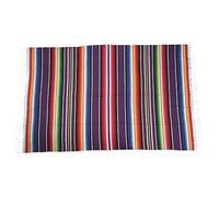 Iunipusy Manta de mesa mexicana para decoraciones de boda de fiesta mexicana, saltillo serape manta cama manta mesa manta manta manta tapicería manta picnic
