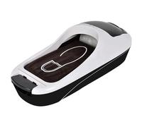 IUokLU Dispensador automático de fundas para zapatos con películas desechables, protección higiénica para los pies para el hogar y la oficina