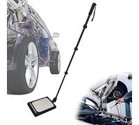 IUokLU Espejo De Inspección para Vehículos,Espejo Telescópico Redondo Plegable Universal con Luz Led,Ligero para Inspeccionar Automóviles Y Maquinaria.