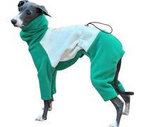 IUOUTG Abrigo De Invierno De Galgo Italiano, Traje Térmico De Lana para Perros, Pijamas De Manga Larga Suaves para Perros Pjs Whippets Abrigo A Prueba De Viento para Interiores Y Exteriores