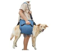 IUOUTG Arnés de elevación para Perros Grandes, Correas de elevación Transpirables para Perros Viejos, arnés de Cuerpo Completo, Chaleco Elevador para Perros Mayores Que suben y bajan escaleras