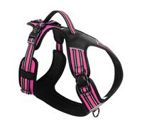 IUOUTG Arnés para Perros Grande, a Prueba de Escape, Chaleco Reflectante para Perros, arnés Ajustable y cómodo para Mascotas con asa de Control, arnés para Caminar para Perros para Entrenamiento
