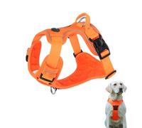 IUOUTG Arnés para Perros sin tirones, arnés para Mascotas Grandes, Suave, Transpirable, Chaleco para Perros, arnés Deportivo Reflectante para Mascotas con asa, arnés para Perros Grandes