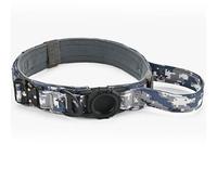 IUOUTG Cuello para Perros De Alta Gama, con Estante De Etiquetas De Aire, Collar para Mascotas De Nylon Ajustable, Mango Fácil De Controlar