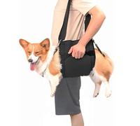 IUOUTG Eslinga de Transporte para Perros Grandes, Soporte para Patas de Mascotas, arnés de elevación para Perros, Eslinga Ajustable de Cuerpo Completo con asa para Perros Viejos Que Caminan
