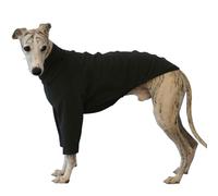 IUOUTG Greyhound Chemise Pour Chien Onesie Pull À Col Roulé Doux Mince Chaud Pyjama Pour Chien Vêtements T-Shirt À Deux Pattes Stretch Whippet Combinaison Sweat Printemps