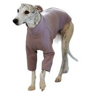 IUOUTG Greyhound Chemise Pour Chien Onesie Pull À Col Roulé Doux Mince Chaud Pyjama Pour Chien Vêtements T-Shirt À Deux Pattes Stretch Whippet Combinaison Sweat Printemps