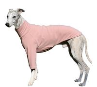IUOUTG Greyhound Chemise Pour Chien Onesie Pull À Col Roulé Doux Mince Chaud Pyjama Pour Chien Vêtements T-Shirt À Deux Pattes Stretch Whippet Combinaison Sweat Printemps