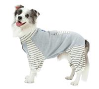 IUOUTG Manteau Chaud Pour Grand Chien, Col Haut, Combinaison En Polaire Pour Chien Avec Poche Et Bouton, Tenue Pour Animal De Compagnie Par Temps Froid Pour Races De Taille