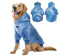 IUOUTG Pull D'hiver Pour Grand Chien En Polaire À Capuche Avec Jambe Douce Et Confortable - Vêtements Pour Chiots Extensibles - Manteaux Pour Temps Froid Pour Chiens De Taille