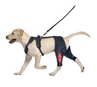 IUOUTG Soporte De Rodilla De Perro para Pierna ACL Rasgada, Pierna Trasera De La Manga De Compresión De Perro, Arnés De Envoltura De Mascotas para El Cuidado De Heridas Y La Prevención De La Lamida