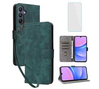 IUQXU Funda tipo cartera RFID para Samsung Galaxy A17 5G/Galaxy A17 4G, color verde