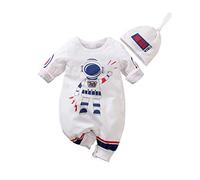 IURNXB Ropa de Bebé Anime Recién Nacido Monos Lindo De Una Pieza Bebé Mameluco Ropa De Bebé - blanco - 0-3 meses