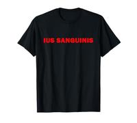 Ius Sanguinis Ley Principio de Descendencia Ciudadanía Camiseta