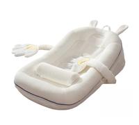 iuscacey Almohada de cuña antirreflujo para bebés: Ajustable en 4 Niveles para aliviar cólicos y regurgitaciones, Moldeador de Cabeza, Barra de Juguetes Desmontable, Esencial para recién Nacidos.,B