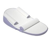 iuscacey Cojines de Lactancia antirreflujo de 0 a 30° - inclinación Ajustable y Correas, colchón de Palma de Coco, Almohada de Lactancia ergonómica para Tiempo Boca Abajo,Púrpura