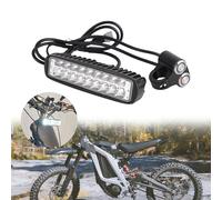 IUVWISN Barra de luz LED impermeable para moto para Sur Ron Light Bee X/S, Segway X160/X260 Bicicleta eléctrica de tierra