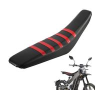 IUVWISN Dirt Bike Seat Cover Ribbed Soft Seat Cover for Talaria XXX X3 Electric Dirt Bike Ebike Red