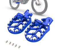 IUVWISN Estriberas ampliadas CNC para moto eléctrica todoterreno, compatibles con Sur-Ron LBX, E-Ride Pro SS/SR/S, E-Ride Pro SS 2.0/3.0 y Talaria Sting MX3/R MX4, azul