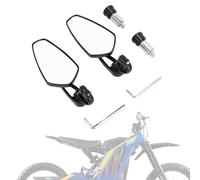 IUVWISN para Surron Retrovisor Espejos laterales 7/8" 22mm Manillar Extremo Espejos para Surron para Sur Ron Light Bee X/S Electric Dirt Bike