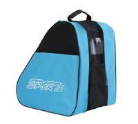 IUVYTA Bolsa para Patines Bolsa de Zapatillas, Mochila Viaje for Patinaje sobre Hielo, Figura, Zapato, Gimnasio, Soporte Deportivo, Rodillo(Blue)