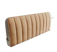 IUVYTA Cubierta de noche de terciopelo suave para las cuatro estaciones, cabecero de algodón, capa intermedia, cojín trasero, protector para la cabeza de la cama (color 3, 200 x 75 cm)