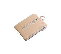 IUVYTA Portallaves Organizador Fundas for llaves de piel sintética, billeteras, organizador Retro Unisex, tarjeteros for hombre, funda for llavero ama, monedero(GRAY)