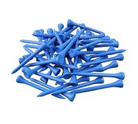 IUVYTA tee de Golf de bambú de 70 mm, 2-3/4 Pulgadas, Paquete de Accesorios de Golf de 100 Piezas(Blue)