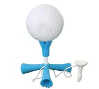 IUVYTA tee de Golf Triangular, práctico, Ligero y Ajustable, tee de Golf Ajustable, tee de Golf con trípode for Practicar(Blue)