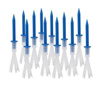 IUVYTA Tees de Golf de plástico de 12 Piezas, 70-83 mm, con Menor fricción(83mm Blue-12pcs)