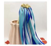 IUVYTA Varita Cinta Gimnasia Ritmica 10/30/50 Pcs Mixed Color Silk Ribbon Wands for Wedding & Birthday Party Decorations(Colour G,30pcs)