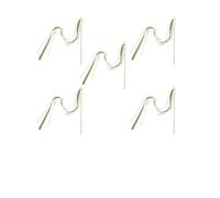 IUVYTA Varita Cinta Gimnasia Ritmica 25 varitas de Hadas y serpentinas Madera, Recuerdos celebración for Bodas(Light Green)